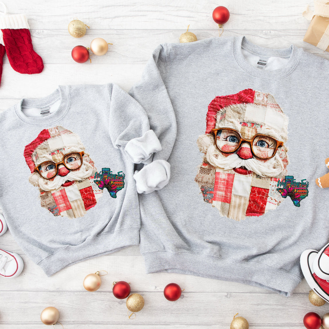 Patchwork Santa