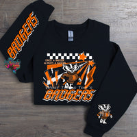 Retro Badgers Once a Badger