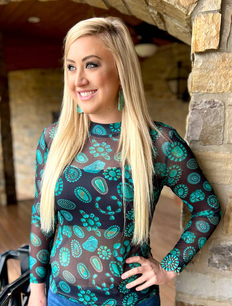 Forever In Turquoise Top