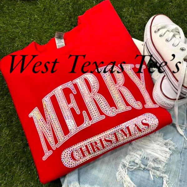 Pre-order Merry Christmas Spangle