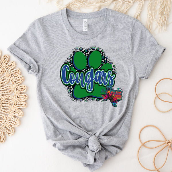 Cougars Paw Green