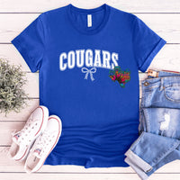 Cougars Checkered Bow