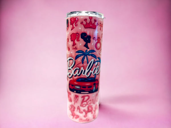 Pink Car tumbler