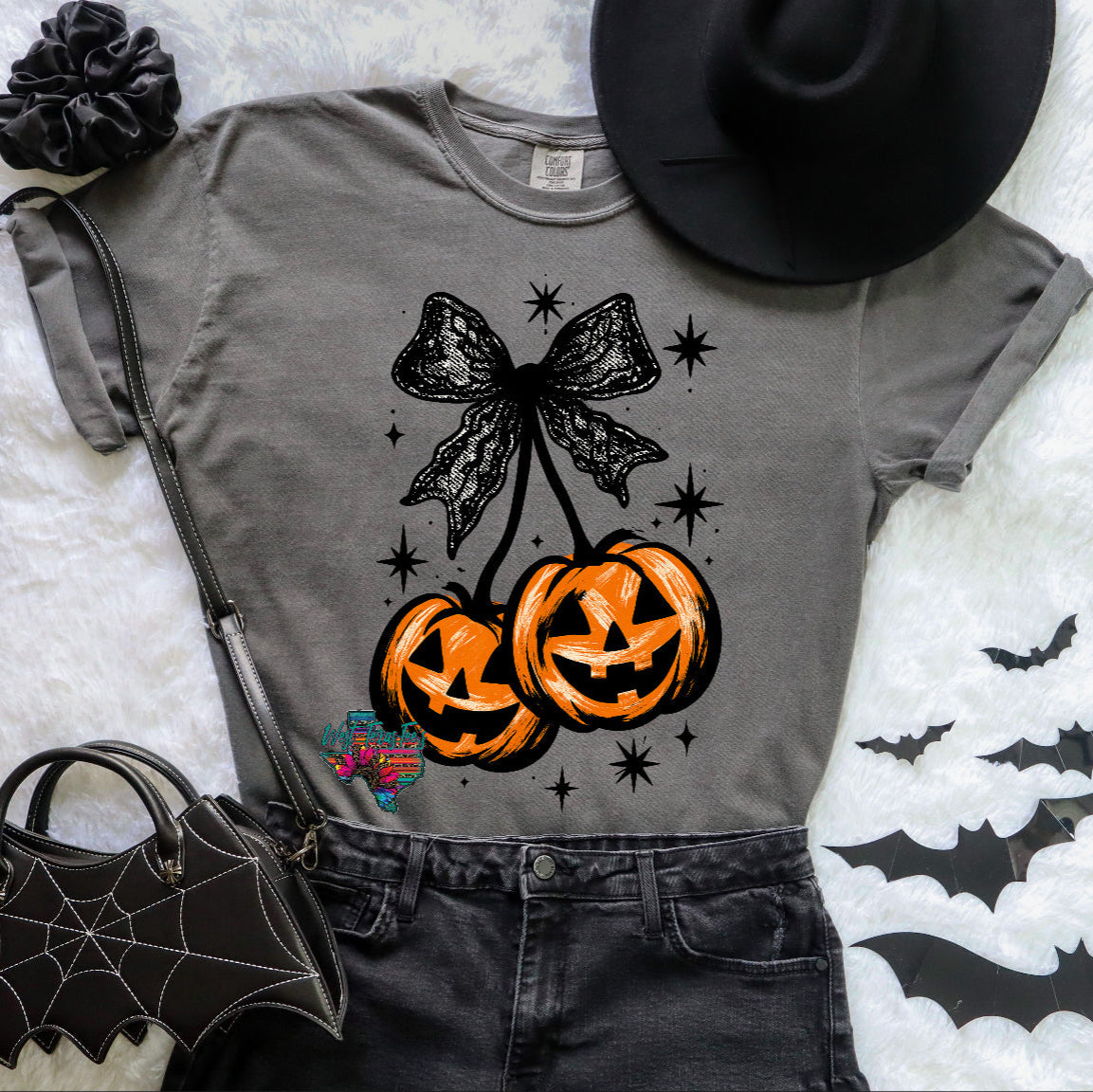 Halloween Pumpkin Cherries