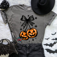 Halloween Pumpkin Cherries