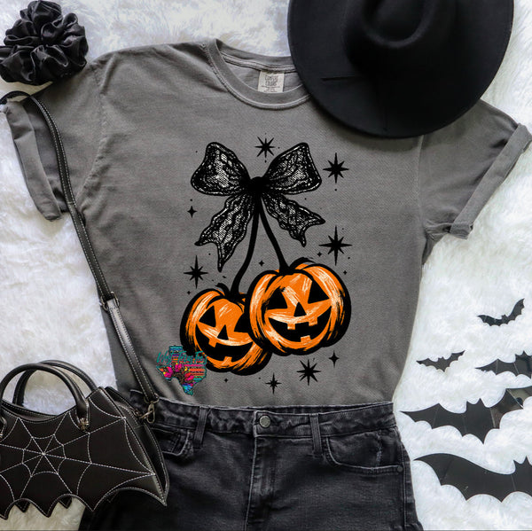 Halloween Pumpkin Cherries