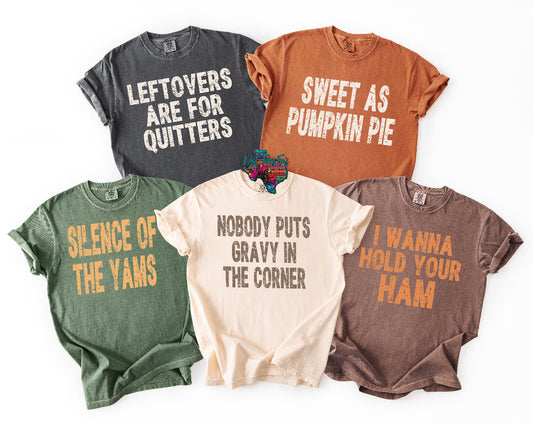 Funny Thanksgiving Tees