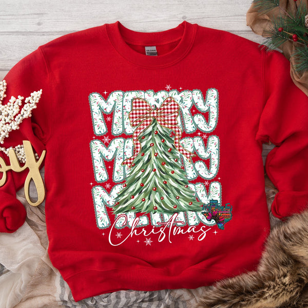 Floral Merry Christmas