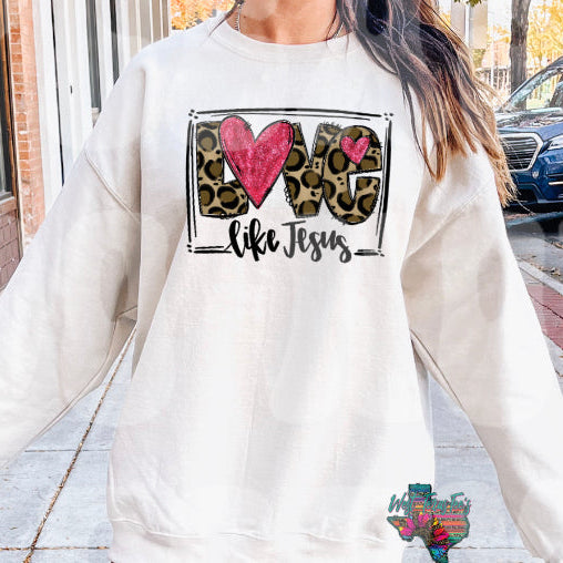 Love Like Jesus leopard
