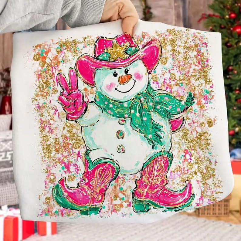 Western Snowman