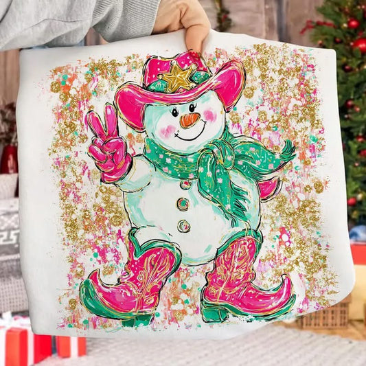 Western Snowman