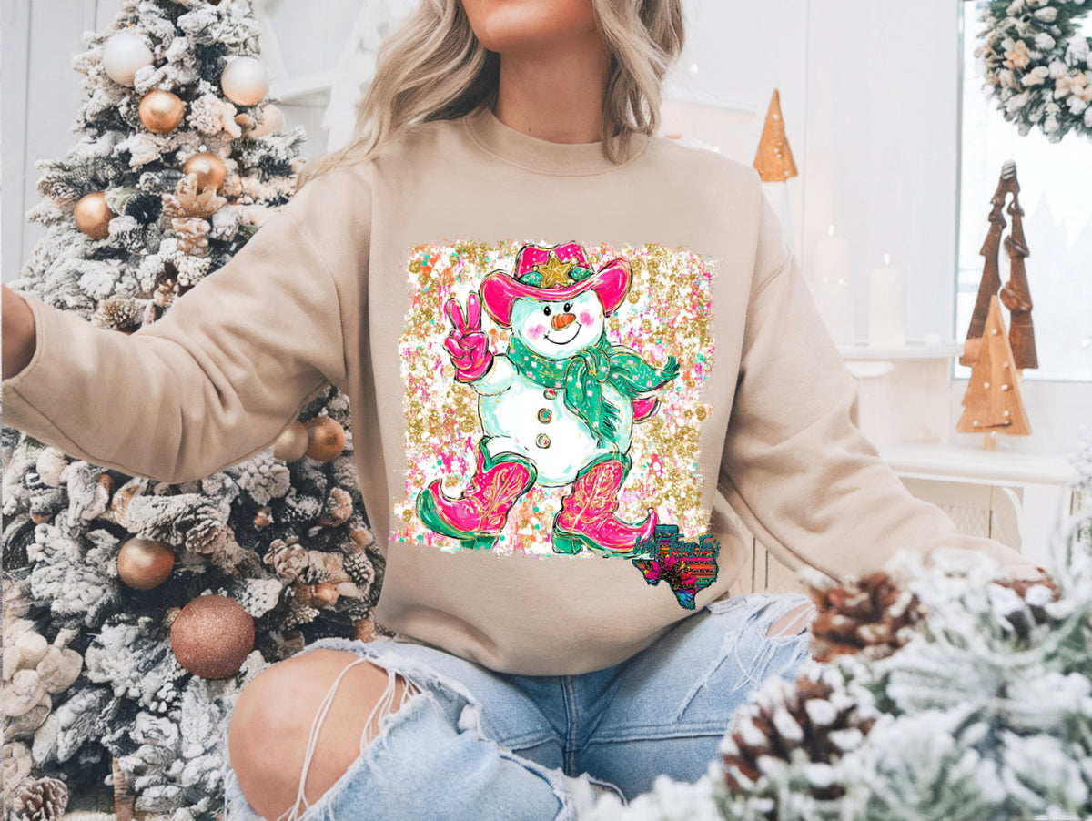 Western Snowman