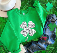 White Four Leaf Clover