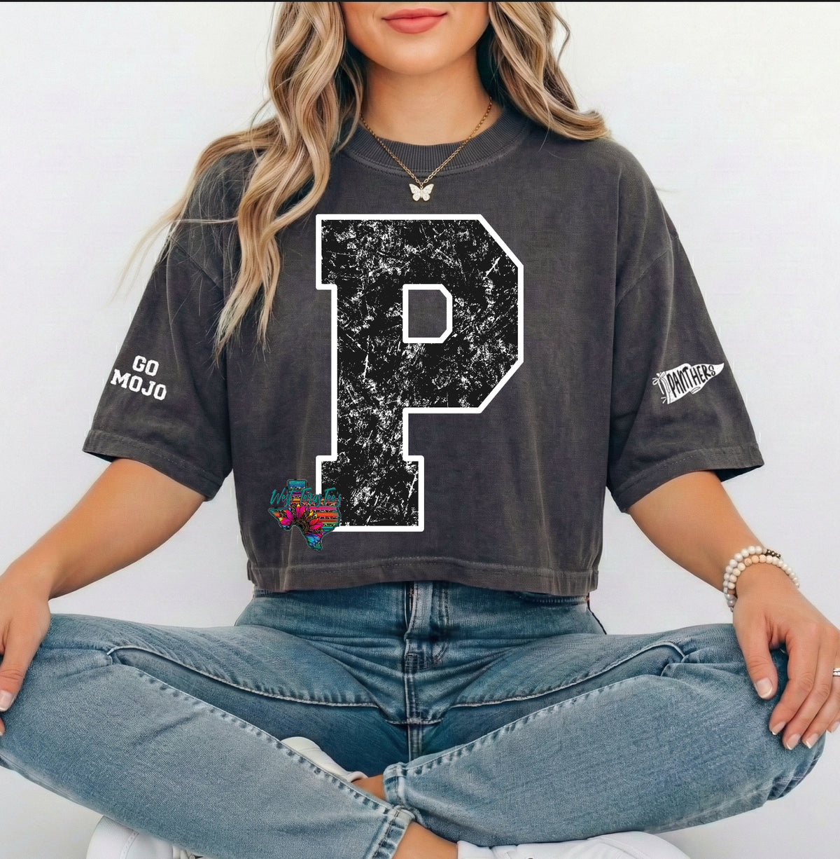 Distressed P