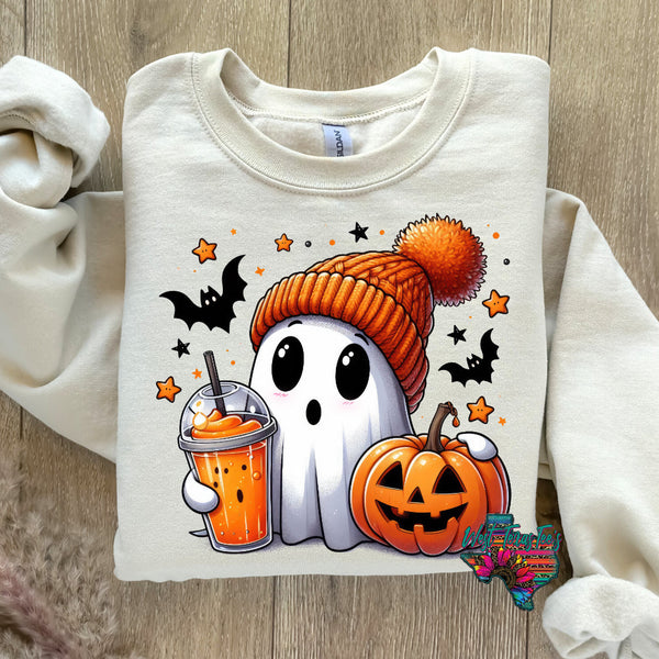 Retro Coffee Ghost