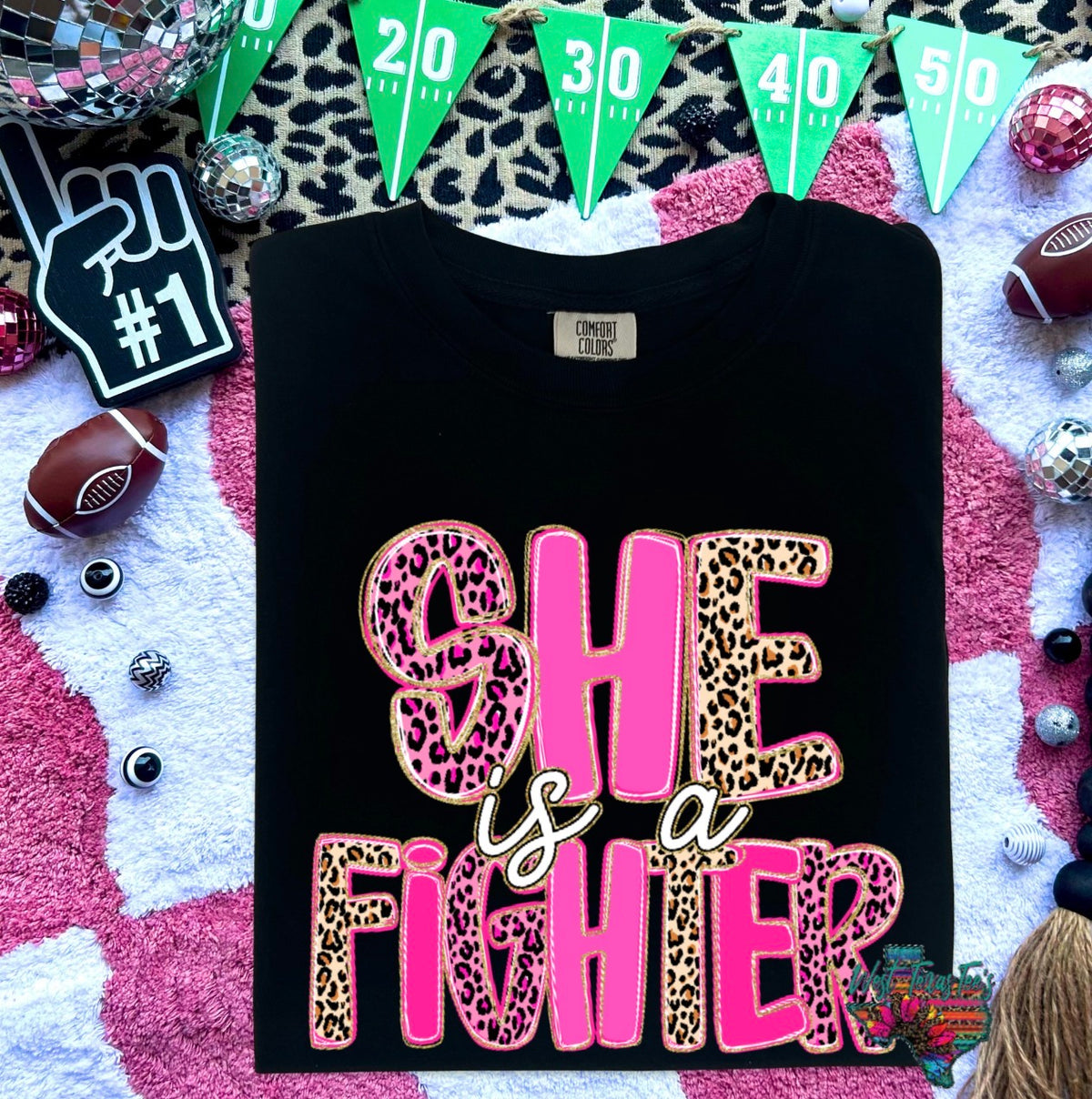 Breast Cancer leopard tees