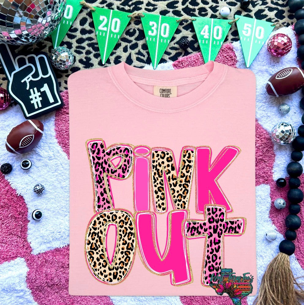 Breast Cancer leopard tees