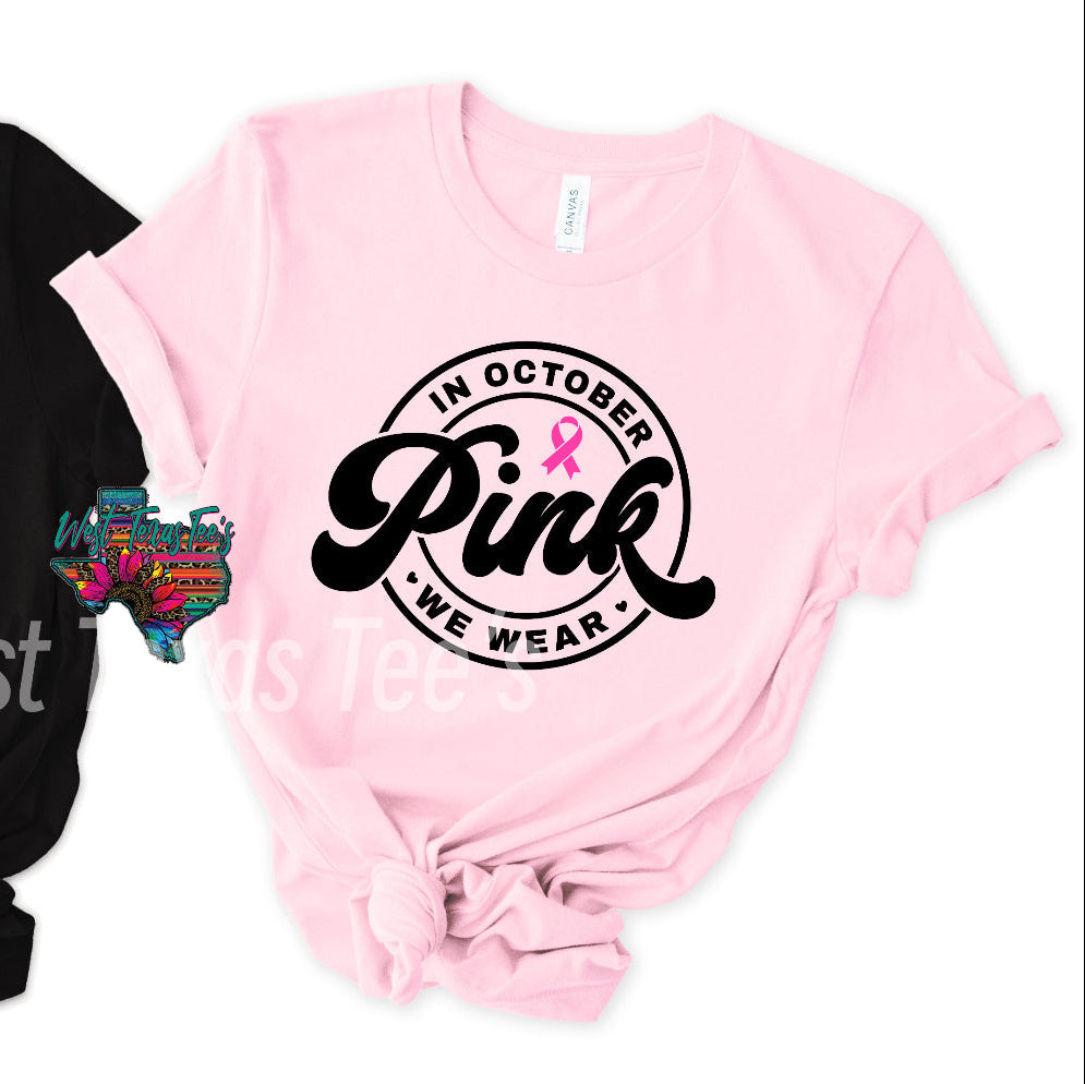 In October We Wear Pink