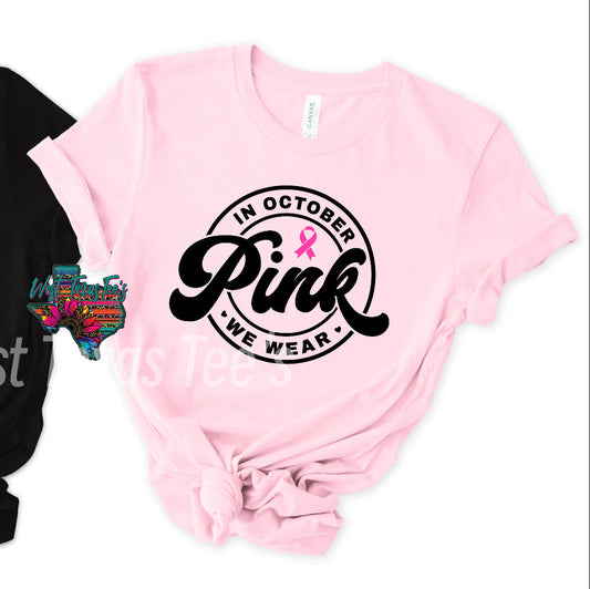 In October We Wear Pink