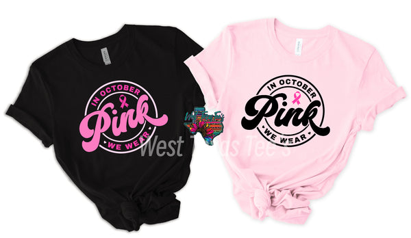 In October We Wear Pink