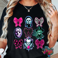 Horror Neon Bows