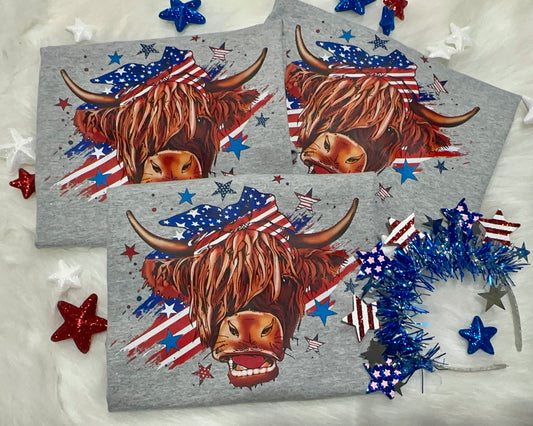 American Flag Cow