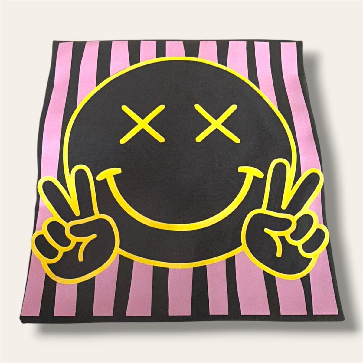 Yellow Smiley Pink