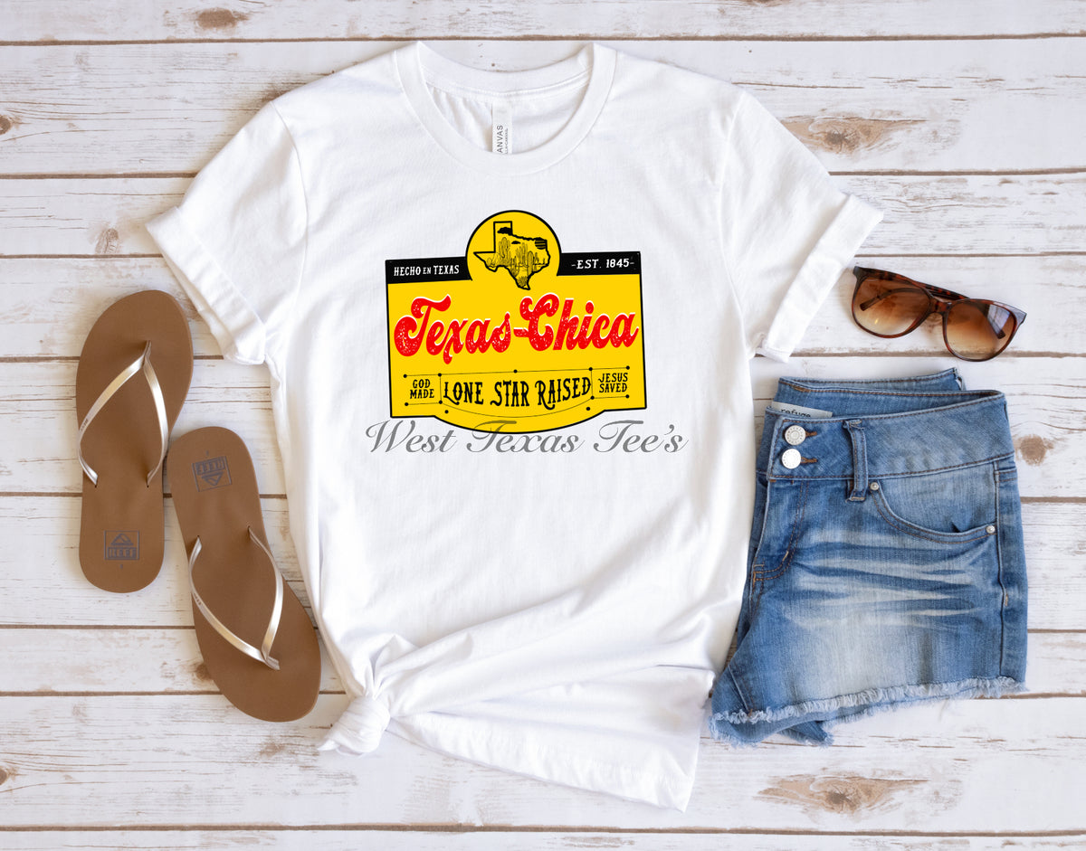 TEXAS CHICA LABEL Tee