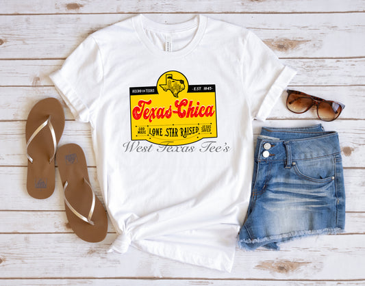 TEXAS CHICA LABEL Tee