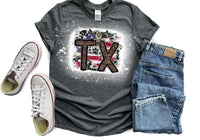 TX CHEETAH FLAG TEE