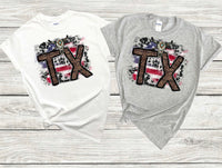 TX CHEETAH FLAG TEE