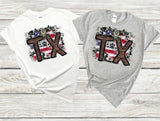 TX CHEETAH FLAG TEE