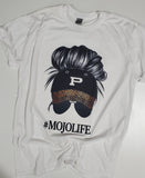 #MOJOLIFE Messy Bun graphic tee