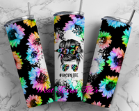 #MOMLIFE Messy Bun tumbler
