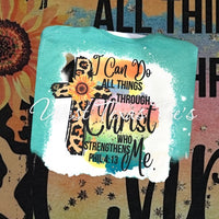 I CAN DO ALL THINGS THROUGH CHRIST