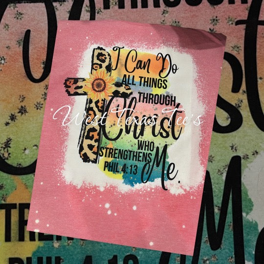 I CAN DO ALL THINGS THROUGH CHRIST